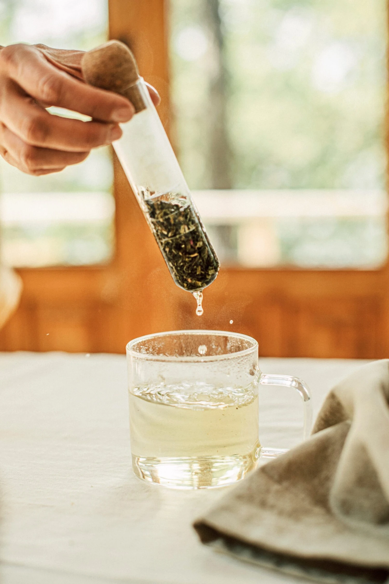 Tesil Glas Korkenverschluss 2 Tesil Glas Korkenverschluss – Bild 2