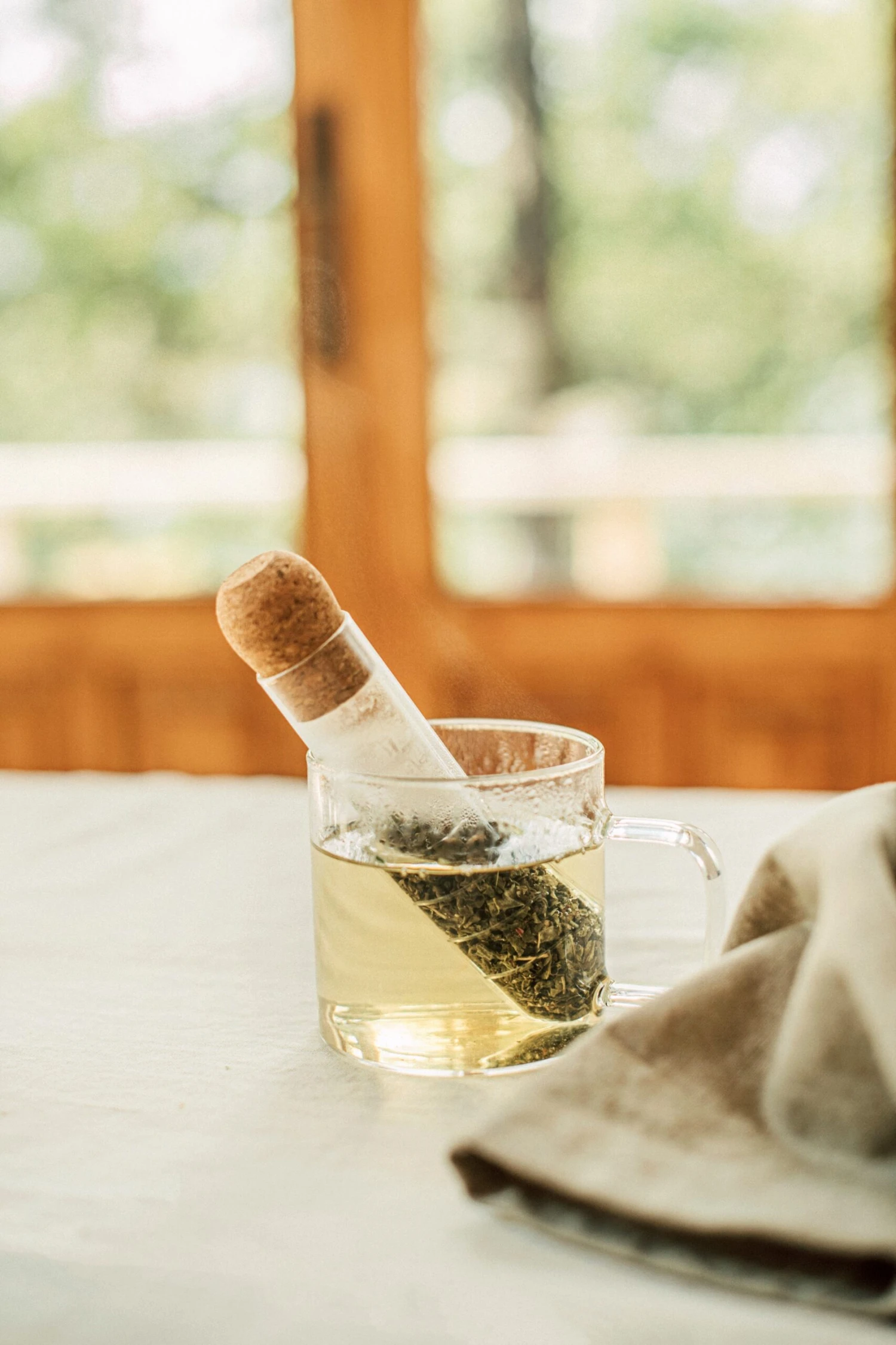 Tesil Glas Korkenverschluss 3 Tesil Glas Korkenverschluss – Bild 3