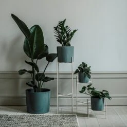 Pot Glazed 13cm Eucalyptus -Home Essentials Günstiges Geschäft 401486 31637