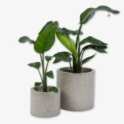 Pot Cement Terrazzo Ø27 Sand -Home Essentials Günstiges Geschäft 401499 31877