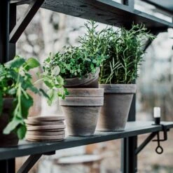 Untersetzer Terrakotta Grau Ø 14,5 Cm -Home Essentials Günstiges Geschäft 401511 33560