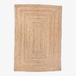 Teppich Jute Rechteckig 140 X 200 Cm