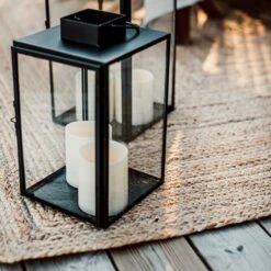 Teppich Jute Rechteckig 140 X 200 Cm -Home Essentials Günstiges Geschäft 401858 34709