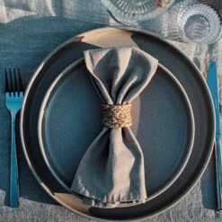 Serviettenring Jute 2er-Pack -Home Essentials Günstiges Geschäft 401884 34693