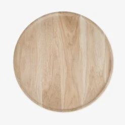 Tablett Eiche Rund 40 Cm