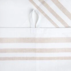 Küchenhandtuch 2er-Pack Beige/Weiß 50 X 70 -Home Essentials Günstiges Geschäft 401930 34400