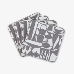 Untersetzer Stig Lindberg Wrap 4er-Pack Grau -Home Essentials Günstiges Geschäft 401936 32963