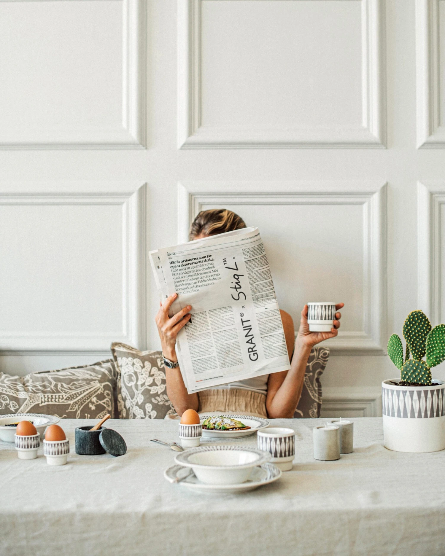 Teller Stig Lindberg Diabolo Tief 18 Cm Grau 5 Teller Stig Lindberg Diabolo Tief 18 Cm Grau – Bild 5