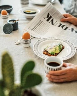 Teller Stig Lindberg Diabolo 26 Cm Grau -Home Essentials Günstiges Geschäft 401970 36491