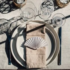 Papierdekoration Recycelt 4er-Pack Streifen Beige 6 Papierdekoration Recycelt 4er-Pack Streifen Beige -Home Essentials Günstiges Geschäft 401997 34657