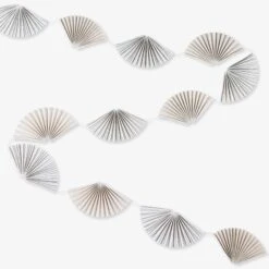 Papierdekoration Recycelt Girlande 2 M