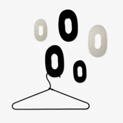 Aufhänger Wavy 11 Cm Schwarz 9 Aufhänger Wavy 11 Cm Schwarz -Home Essentials Günstiges Geschäft 402142 34419