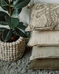 Korb Wolle 30 Cm Natur -Home Essentials Günstiges Geschäft 402147 36955