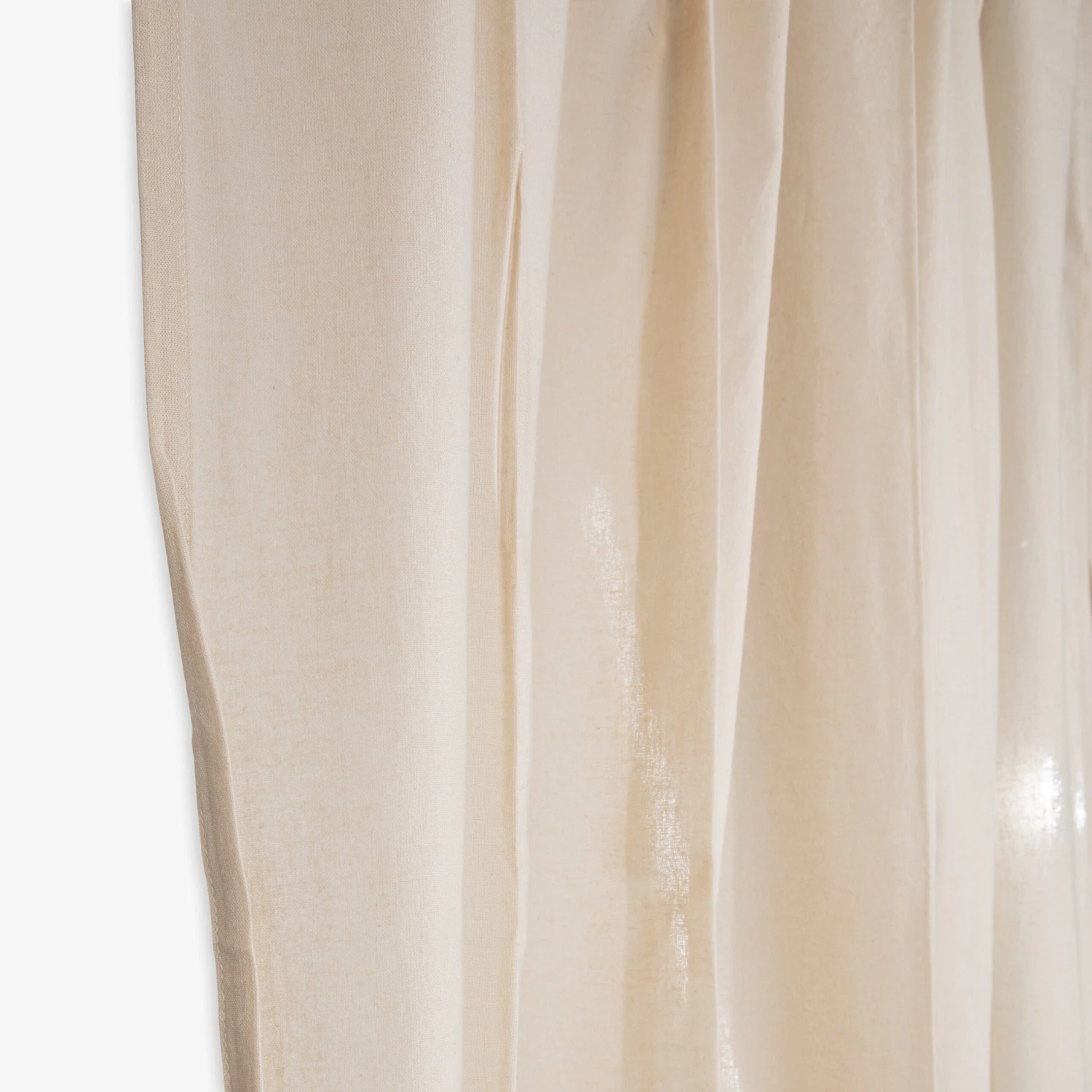 Vorhang Leinen-Mix 145 X 300 Cm 2er-Pack Hafer 3 Vorhang Leinen-Mix 145 X 300 Cm 2er-Pack Hafer – Bild 3