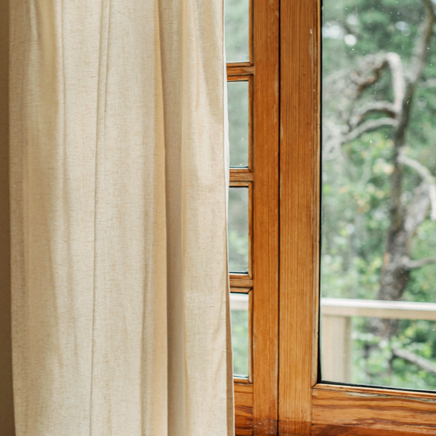 Vorhang Leinen-Mix 145 X 300 Cm 2er-Pack Hafer 5 Vorhang Leinen-Mix 145 X 300 Cm 2er-Pack Hafer – Bild 5