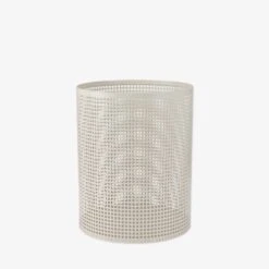 Papierkorb Perforiert Ø 24 Cm Beige