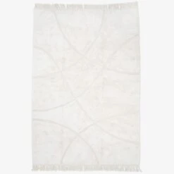 Teppich Alba 170 X 240 Cremeweiß