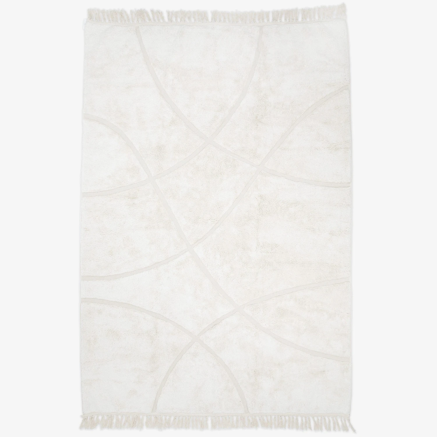 Teppich Alba 300 X 400 Cremeweiß 2 Teppich Alba 300 X 400 Cremeweiß – Bild 2