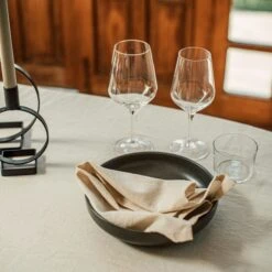 Tischdecke Leinenmix Ø145 Cm Hafer 8 Tischdecke Leinenmix Ø145 Cm Hafer -Home Essentials Günstiges Geschäft 402297 35877