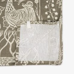 Tischdecke Stig Lindberg 140 X 250 Cm Poème D'Amour Hell Khaki Grün -Home Essentials Günstiges Geschäft 402323 35280