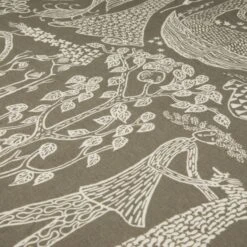 Tischdecke Stig Lindberg 140 X 250 Cm Poème D'Amour Hell Khaki Grün -Home Essentials Günstiges Geschäft 402323 35282