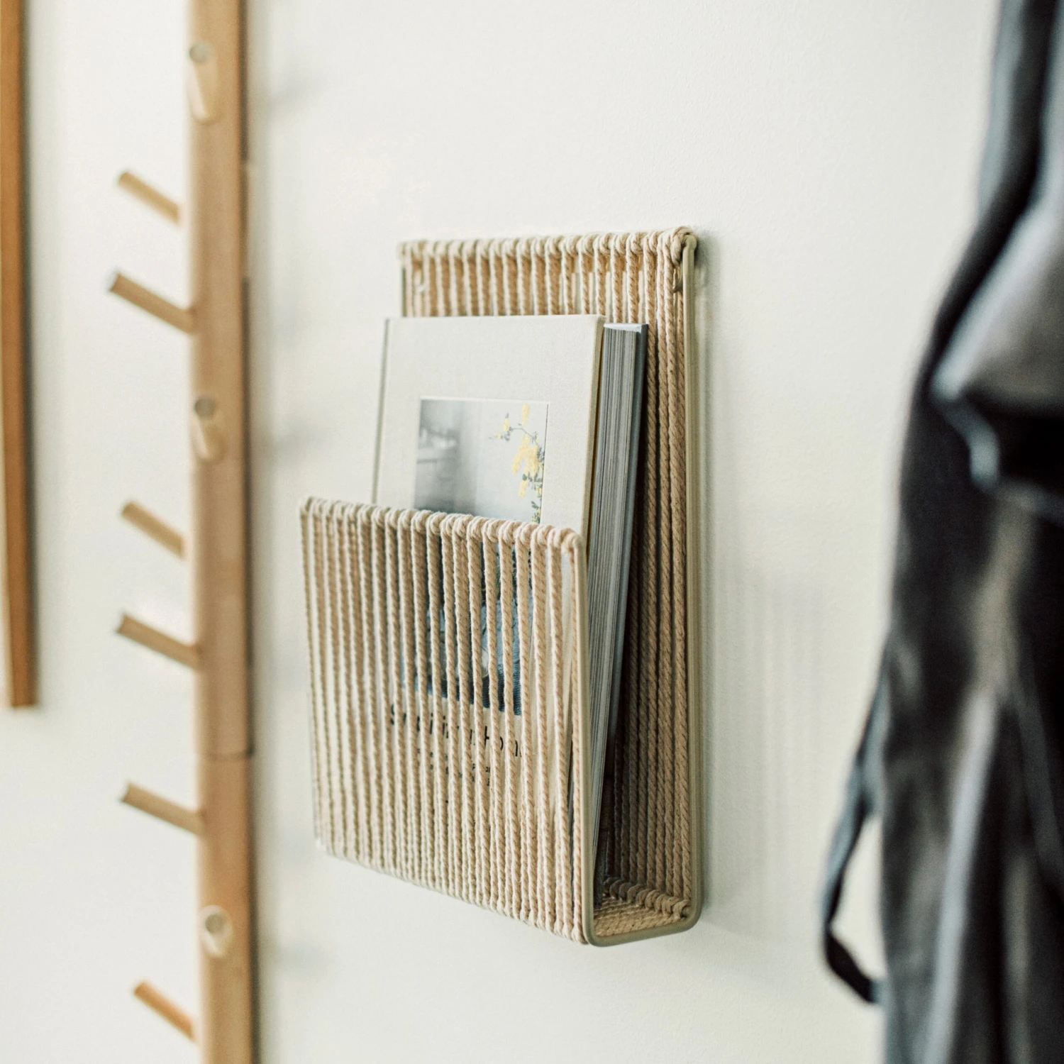 Zeitungshalter Baumwolle Natur 6 Zeitungshalter Baumwolle Natur – Bild 6