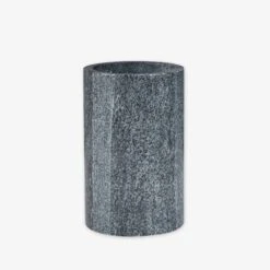 Weinkühler/Utensilienhalter Marmor Dunkelgrau