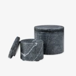 Schachtel Marmor Dunkelgrau -Home Essentials Günstiges Geschäft 402357 35813