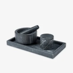 Schachtel Marmor Dunkelgrau -Home Essentials Günstiges Geschäft 402357 35819