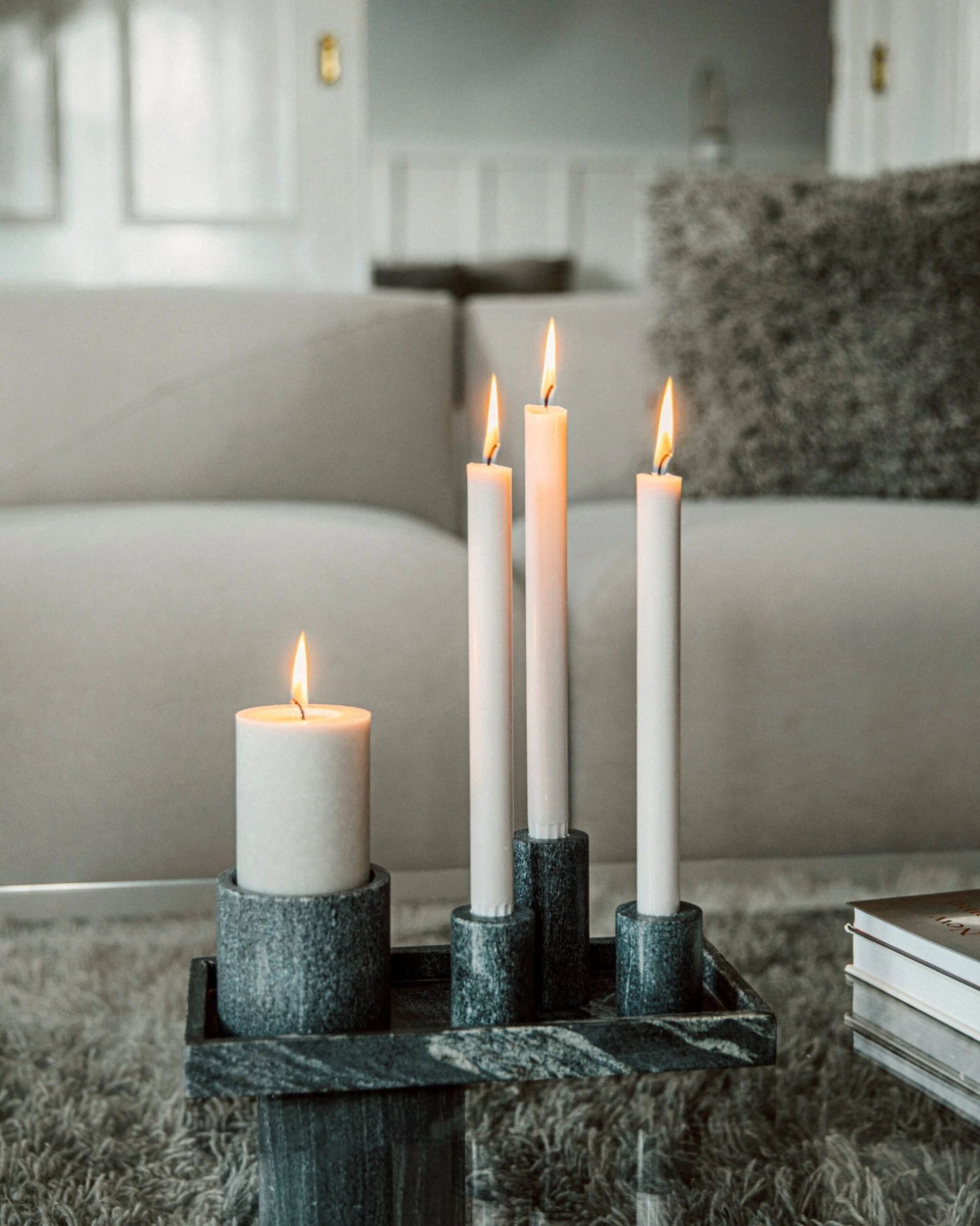 Tablett Marmor Dunkelgrau 5 Tablett Marmor Dunkelgrau – Bild 5