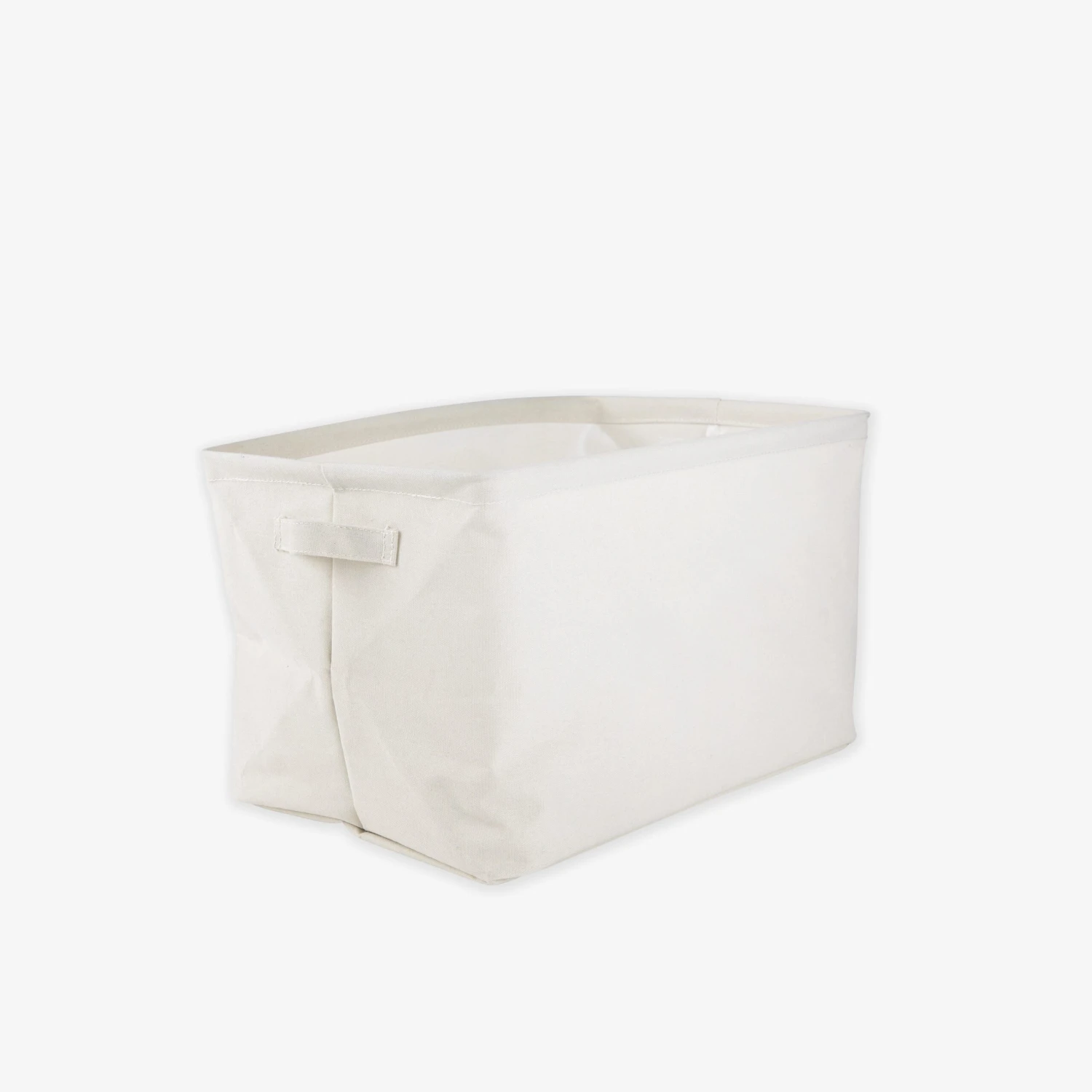 Foldable Basket Medium Creme 1 Foldable Basket Medium Creme