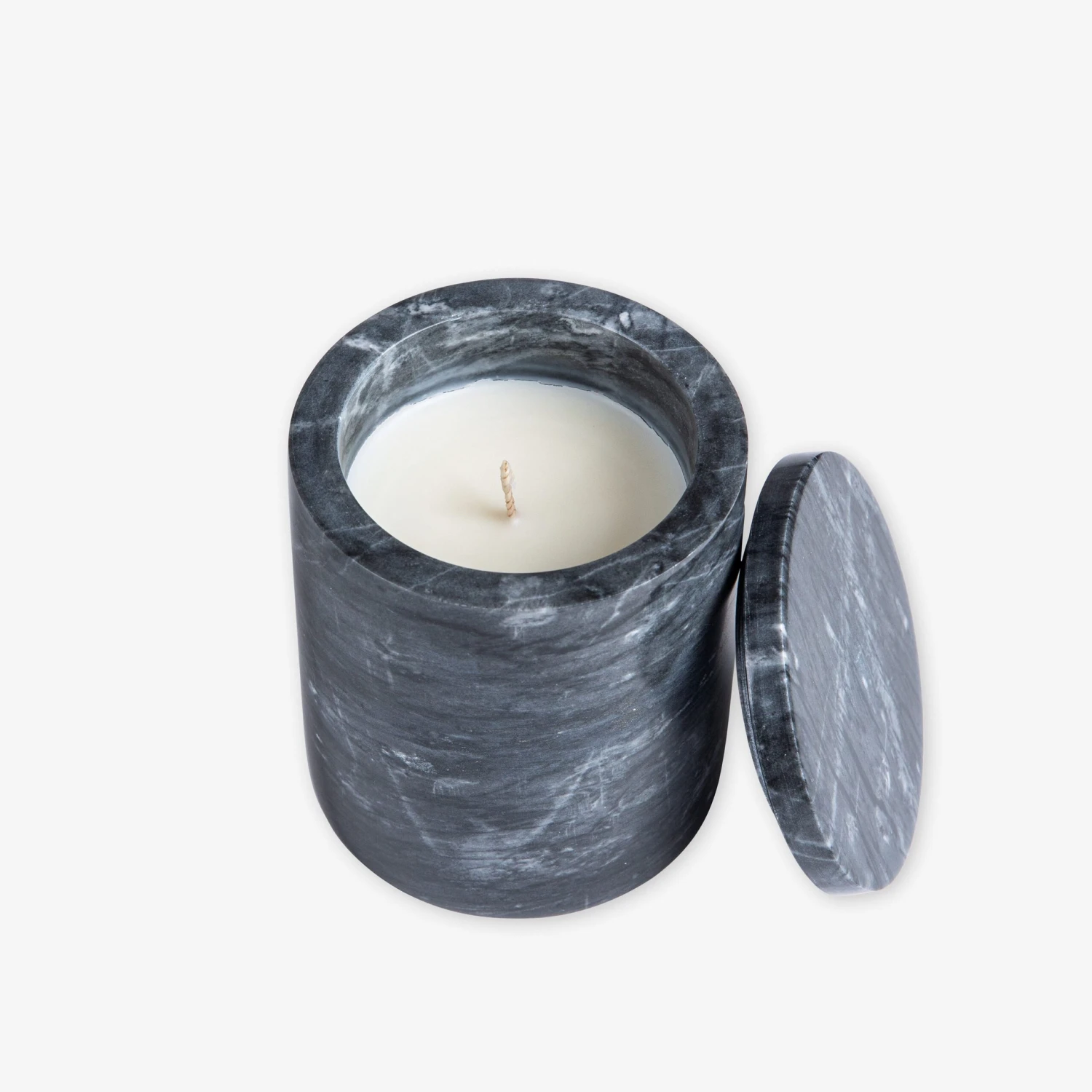 Duftkerze Marble Oud Wood 2 Duftkerze Marble Oud Wood – Bild 2