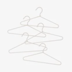 Clothing Hanger 5 Pieces Beige