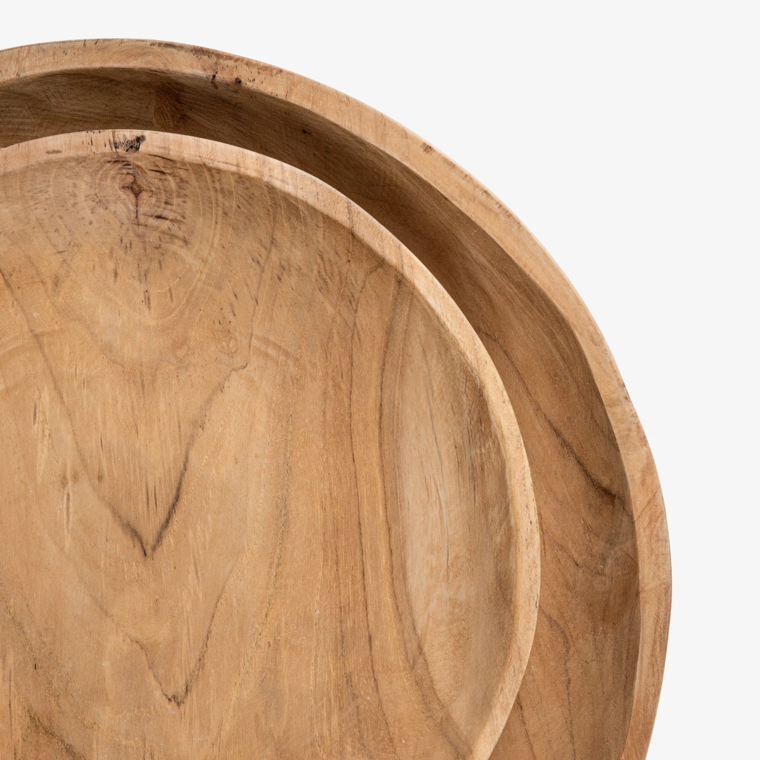 Untersetzer Holz Ø40 Cm 2 Untersetzer Holz Ø40 Cm – Bild 2