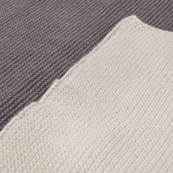 Geschirrtuch Gestrickt 2 Stück Grau/Hellbeige -Home Essentials Günstiges Geschäft 402677 38744