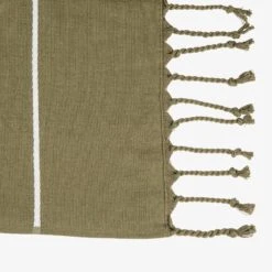 Handtuch Hamam Frottee Dunkles Khaki-Grün -Home Essentials Günstiges Geschäft 402736 38748