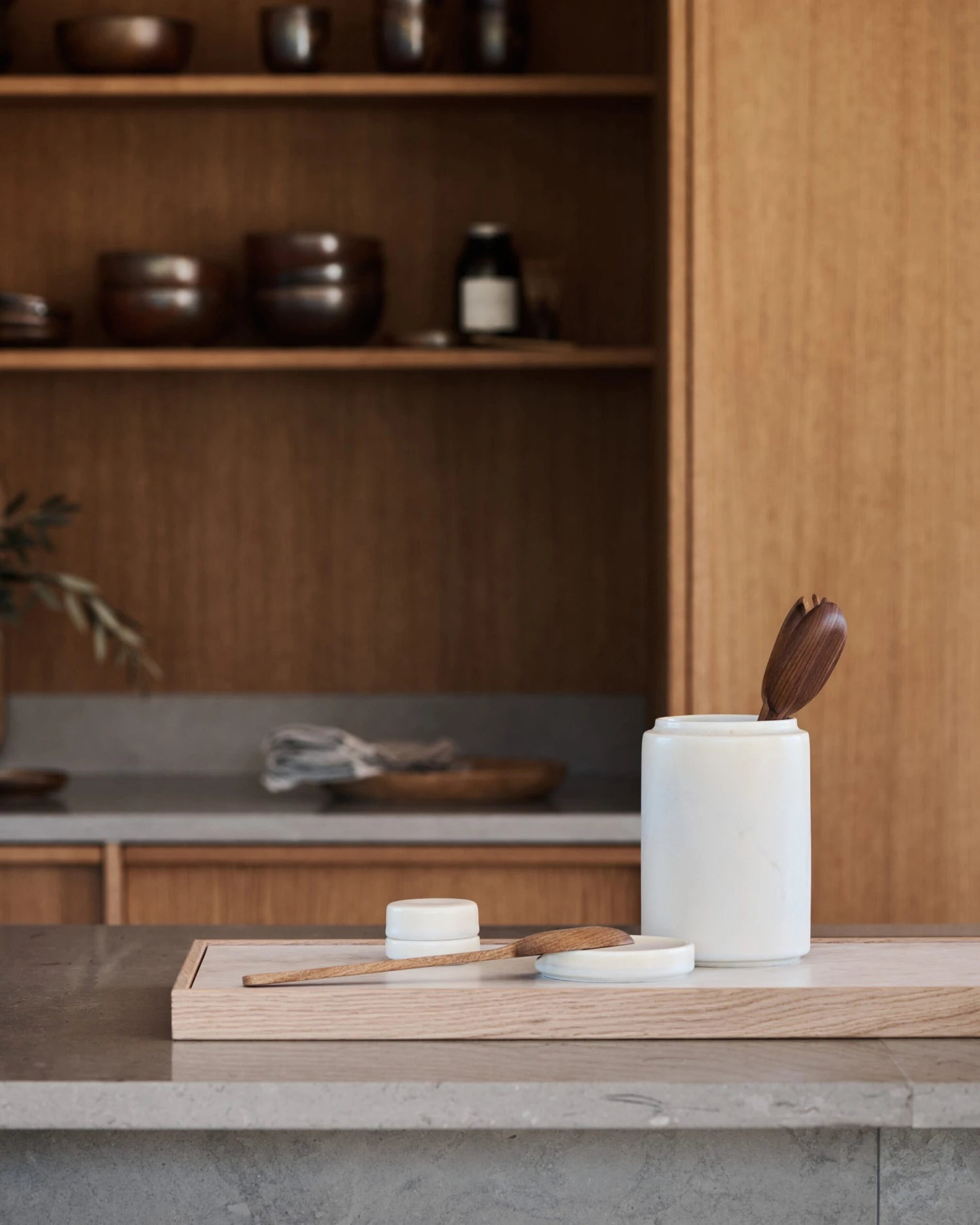 DUKA Toscana Salzgefäß Offwhite 3 DUKA Toscana Salzgefäß Offwhite – Bild 3